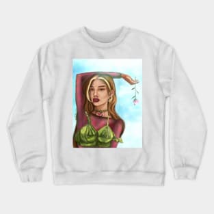 Tessa Thompson fan art Crewneck Sweatshirt